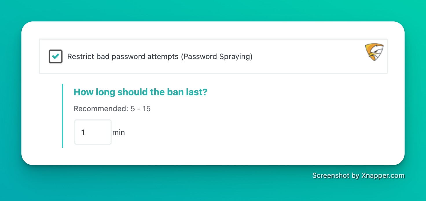 password spraying