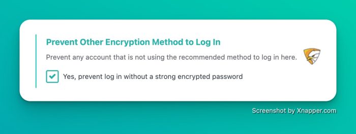 secupress 24 prevent login