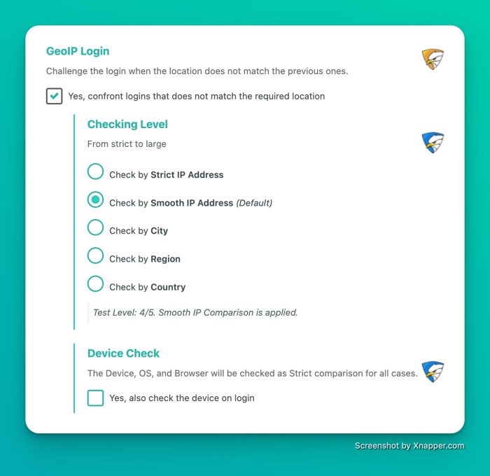 secupress 25 geo login