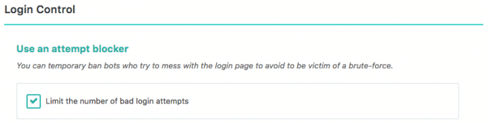 SecuPress will help you to block bad login attempts