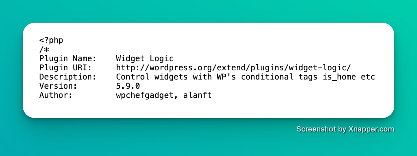 widget logic 590