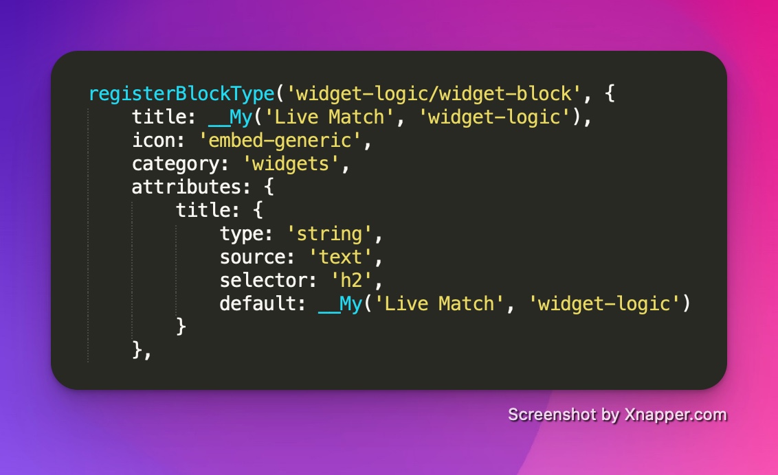 widget logic match