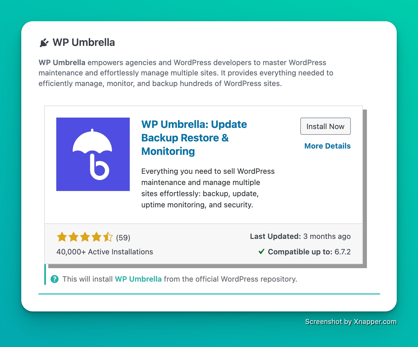 wp umbrella